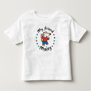 T-shirt Pour Les Tous Petits Ma conception colorée de cercle de Maisy d'ami