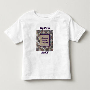 T-shirt Pour Les Tous Petits Ma première famille de garde-bouts de table de réu