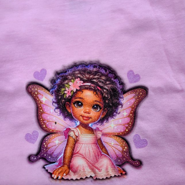 T-shirt Pour Les Tous Petits Ma princesse fée aux ailes scintillantes (Créateur téléchargé)