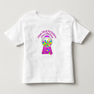T-shirt Pour Les Tous Petits Machine de gomme à bulles