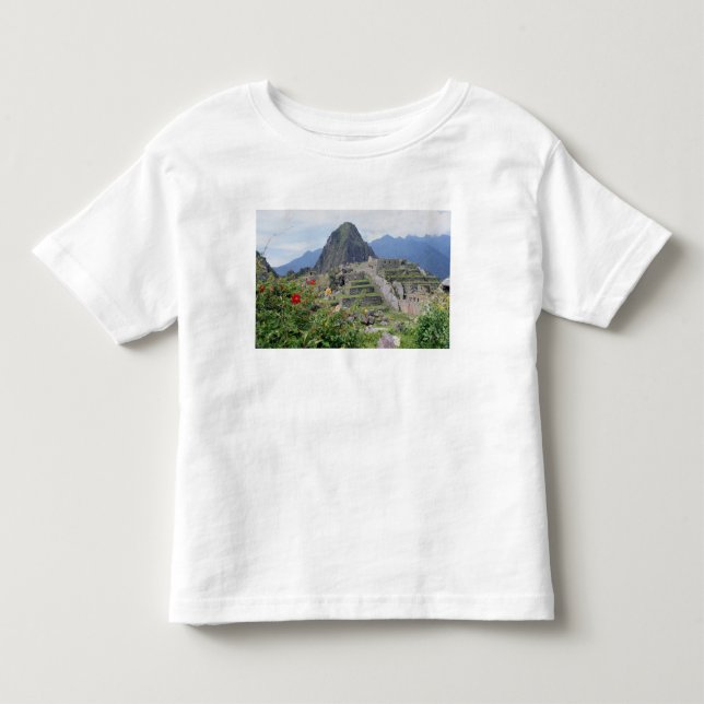 T-shirt Pour Les Tous Petits Machu Picchu, Pérou (Devant)