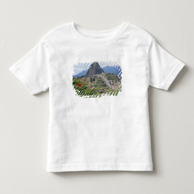 T-shirt Pour Les Tous Petits Machu Picchu, Pérou (Devant)