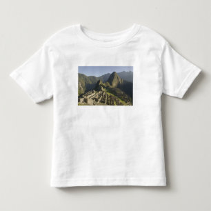 T-shirt Pour Les Tous Petits Machu Picchu, ruines de la ville inca, Pérou.