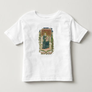 T-shirt Pour Les Tous Petits Madonna a couronné avec St Francis d'Assisi