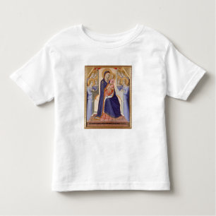 T-shirt Pour Les Tous Petits Madonna dans la gloire, c.1315 (tempera sur le