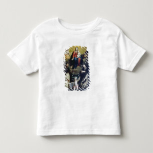 T-shirt Pour Les Tous Petits Madonna du chapelet avec solides solubles