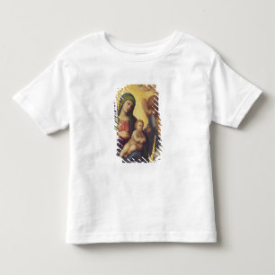T-shirt Pour Les Tous Petits Madonna et enfant avec les anges c.1510-15 (huile