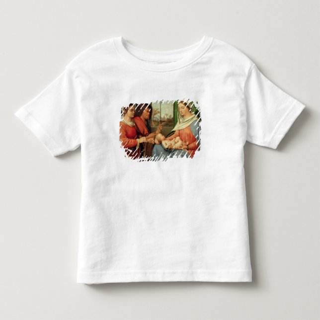 T-shirt Pour Les Tous Petits Madonna et enfant avec les saints 2 (Devant)