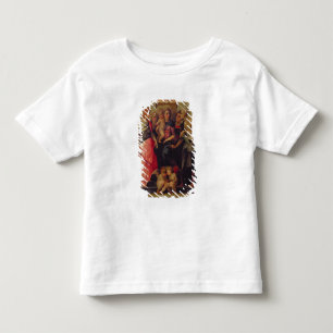T-shirt Pour Les Tous Petits Madonna et enfant avec les saints, c.1518 (huile