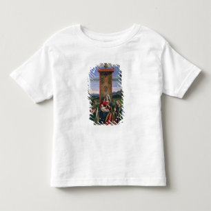 T-shirt Pour Les Tous Petits Madonna et enfant avec St John le baptiste et mA