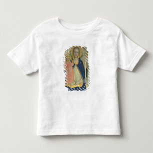 T-shirt Pour Les Tous Petits Madonna et l'enfant couronnés avec des saints,