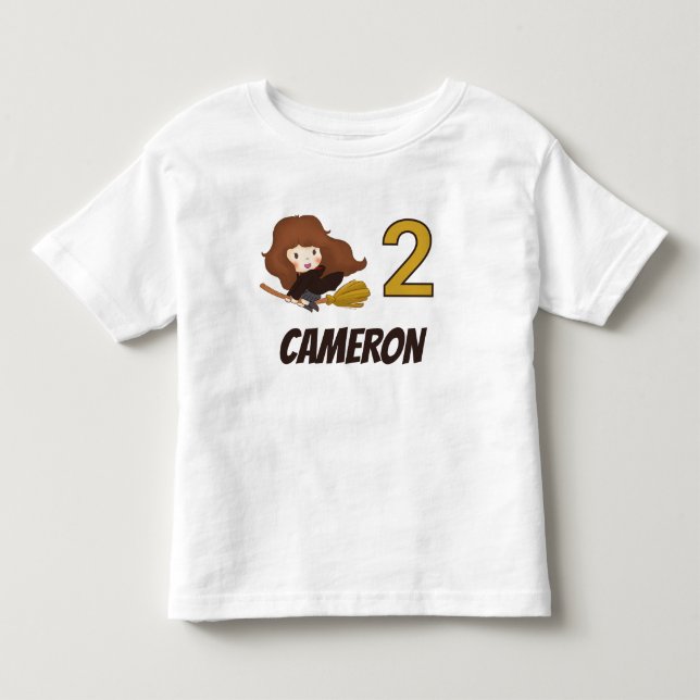 T-shirt Pour Les Tous Petits Magique Anniversaire HARRY POTTER™ et Poudlard (Devant)