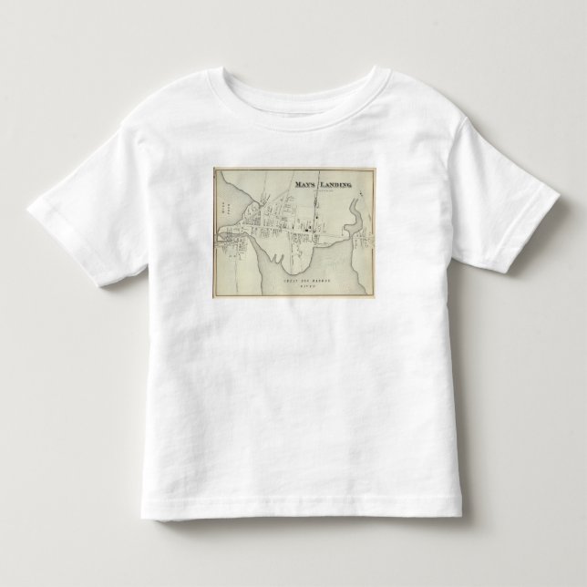 T-shirt Pour Les Tous Petits Mai débarquant, New Jersey (Devant)