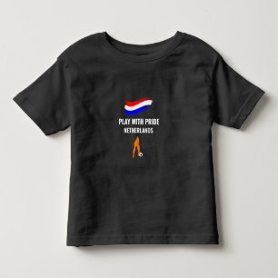 T-shirt Pour Les Tous Petits Maillot Fierté Footballeur Néerlandais 2026