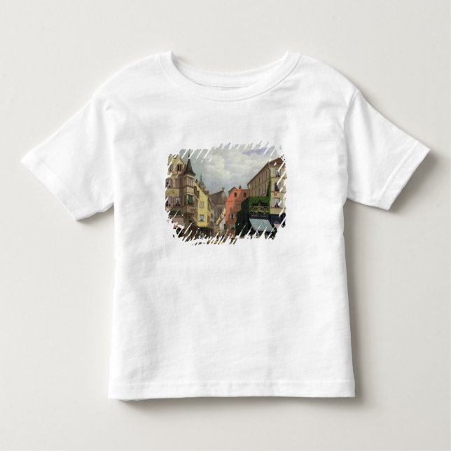 T-shirt Pour Les Tous Petits Maison Mathieu, Grand-Rue, Colmar, 1876 (Devant)