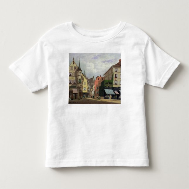 T-shirt Pour Les Tous Petits Maison Mathieu, Grand-Rue, Colmar, 1876 (Devant)
