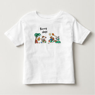 T-shirt Pour Les Tous Petits Maisy et amis à la plage