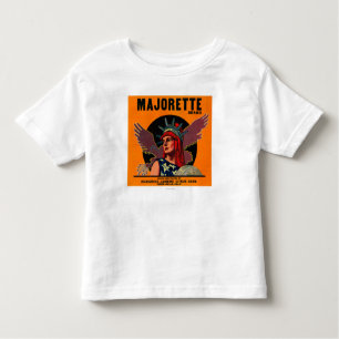 T-shirt Pour Les Tous Petits Majorette LabelTerra orange Bella, CA