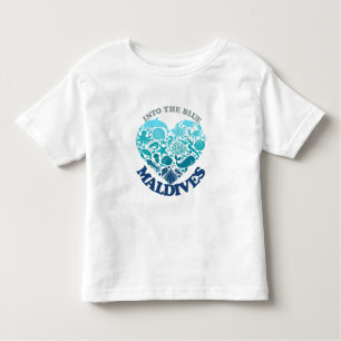 T-SHIRT POUR LES TOUS PETITS MALDIVES