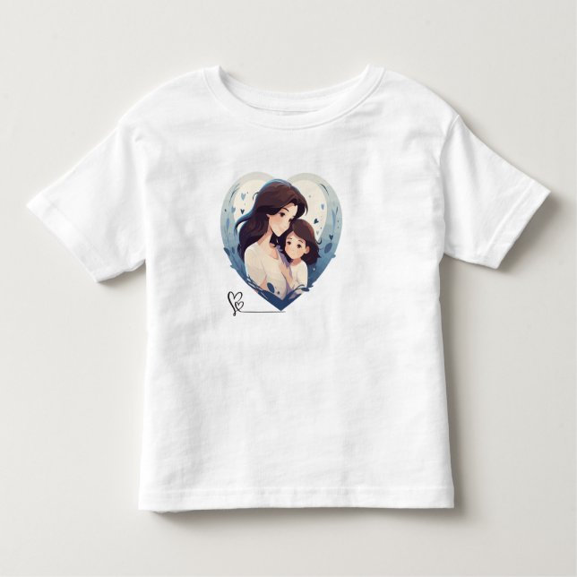 T-shirt Pour Les Tous Petits Maman (Devant)