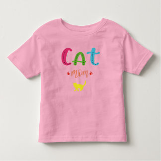T-shirt Pour Les Tous Petits Maman de chat