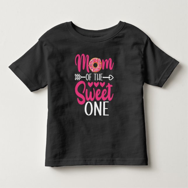 T-shirt Pour Les Tous Petits Maman de la douce âne saupoudrée (Devant)
