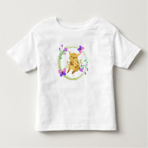 T-shirt Pour Les Tous Petits Maman et bébé lynx/wildcat