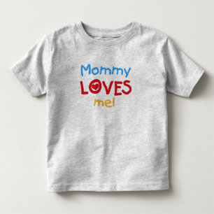 T-shirt Pour Les Tous Petits Maman m'aime
