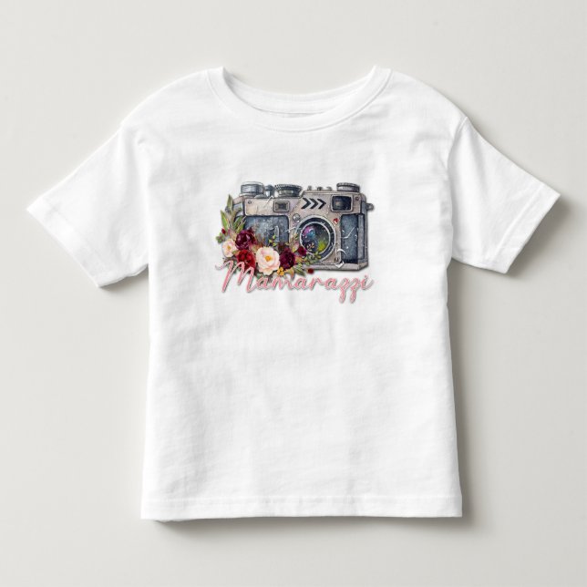 T-shirt Pour Les Tous Petits Mamarazzi (Devant)
