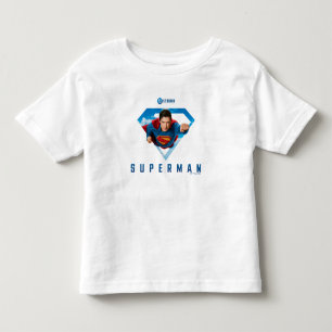 T-shirt Pour Les Tous Petits Man of Steel en Vol