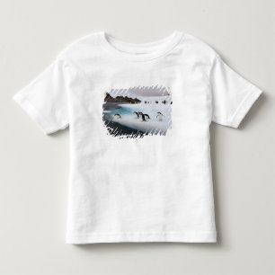 T-shirt Pour Les Tous Petits Manchots à jugulaire