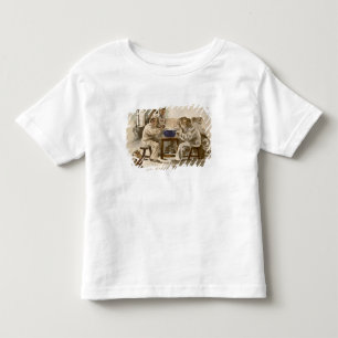 T-shirt Pour Les Tous Petits Mangeant de la soupe aux casernes, de 'L'Estampe