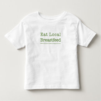 T-shirt Pour Les Tous Petits Mangez les enfants en bas âge locaux