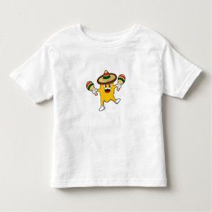T-shirt Pour Les Tous Petits Mango comme musicien avec Maraca