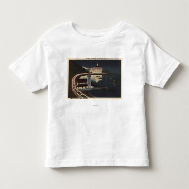 T-shirt Pour Les Tous Petits Manière de casino "à la promenade Romance " (Devant)