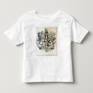 T-shirt Pour Les Tous Petits Manteau des bras d'Oliver Cromwell