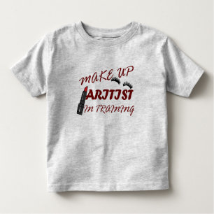 T-shirt Pour Les Tous Petits maquillage artistique en formation