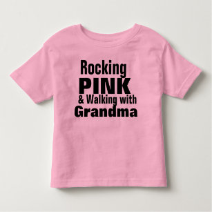 T-shirt Pour Les Tous Petits Marche avec la chemise de cancer du sein de
