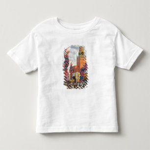 T-shirt Pour Les Tous Petits Marché de Pâques à Moscou Kremlin, 1917