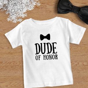 T-shirt Pour Les Tous Petits Mariage de la fête nuptiale de la Bearer Ring Dude