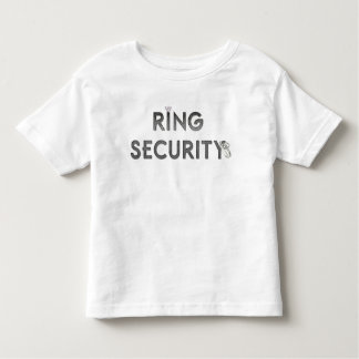 T-shirt Pour Les Tous Petits Mariage "SÉCURITÉ DE BORD"
