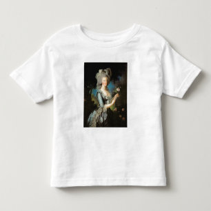 T-shirt Pour Les Tous Petits Marie Antoinette avec un rose, 1783