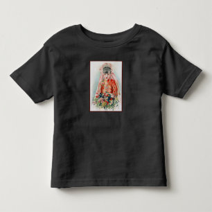 T-shirt Pour Les Tous Petits Mariée en rouge lors d'un mariage chinois à Shangh