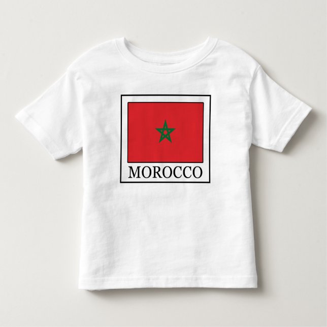 T-shirt Pour Les Tous Petits Maroc (Devant)