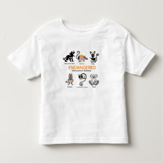 T-shirt Pour Les Tous Petits MARSUPIALS - Faune - Animaux en danger -