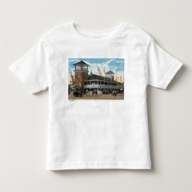 T-shirt Pour Les Tous Petits Martha's Vineyard, vue de Tivoli (Devant)