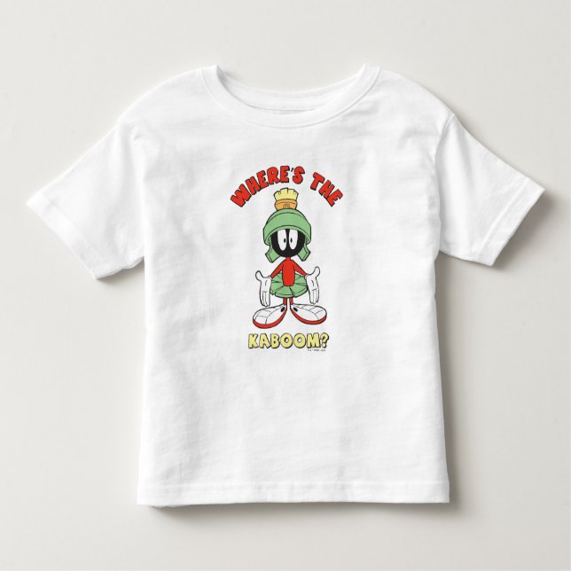 T-shirt Pour Les Tous Petits MARVIN LE MARTIAN™ Où est le Kaboom ? (Devant)