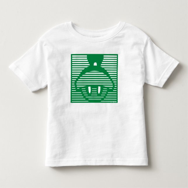 T-shirt Pour Les Tous Petits MARVIN L'Icône rayée MARTIAN™ (Devant)