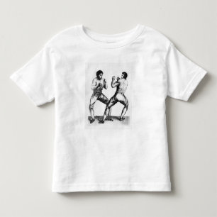 T-shirt Pour Les Tous Petits Match de boxe