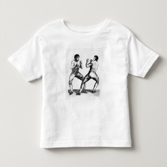 T-shirt Pour Les Tous Petits Match de boxe (Devant)